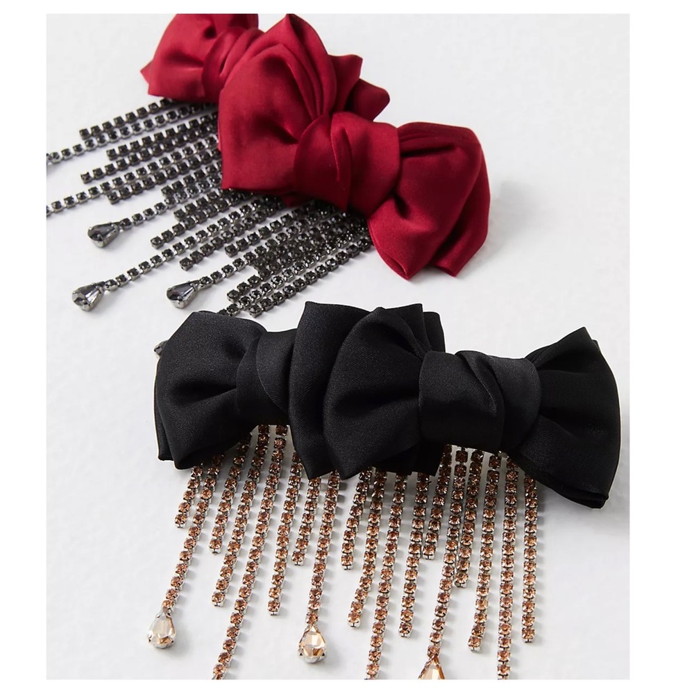 Free People Dreamin' Of The Past Bow Barrette